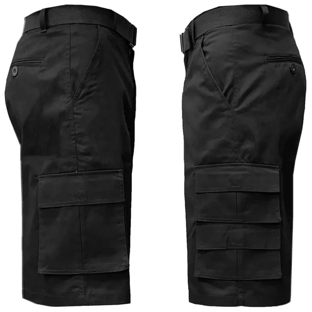 Men's 7-Pocket Belted 13 Cargo Shorts
